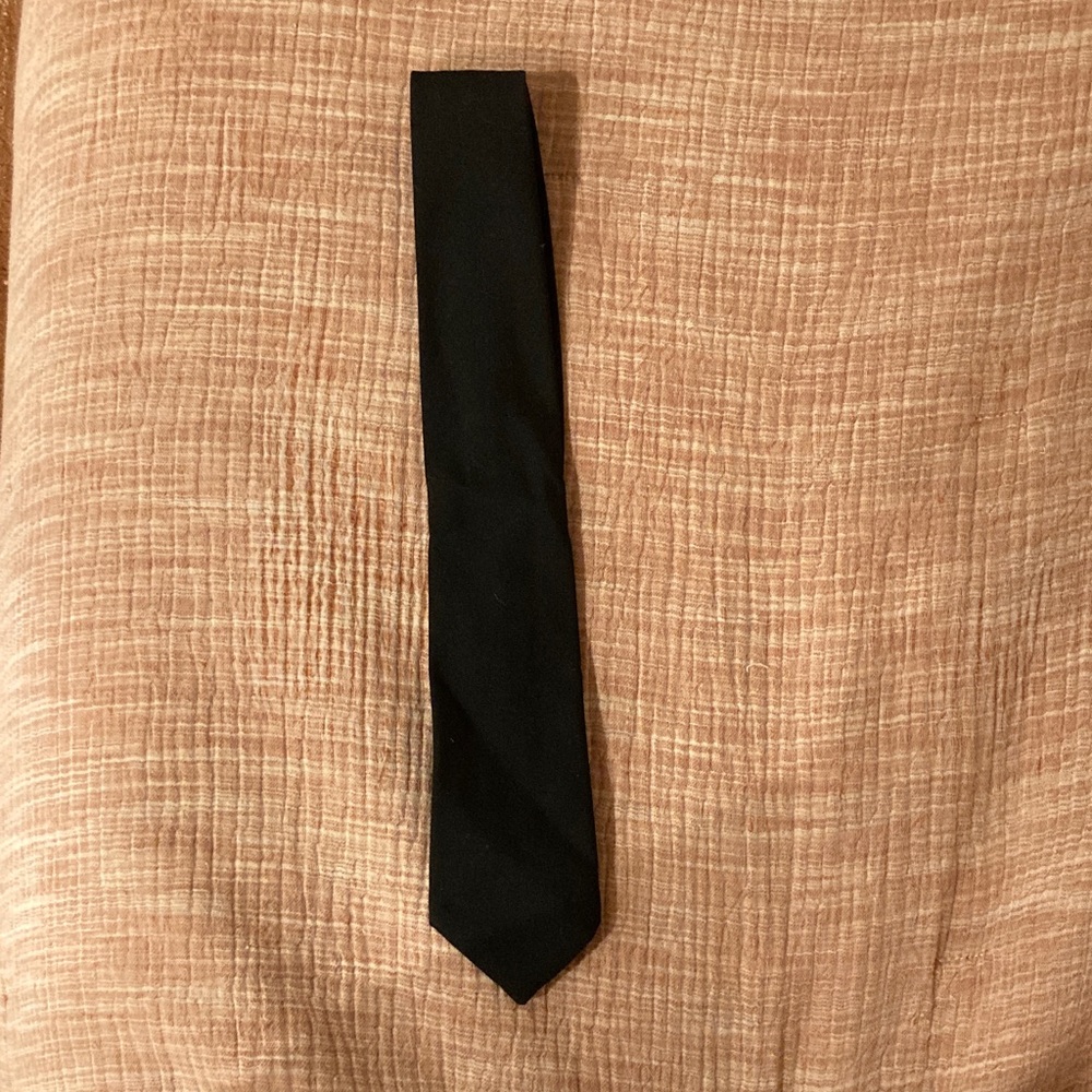 American Apparel Sleek Black Tie
